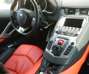 Lamborghini Aventador LP700-4 cockpit